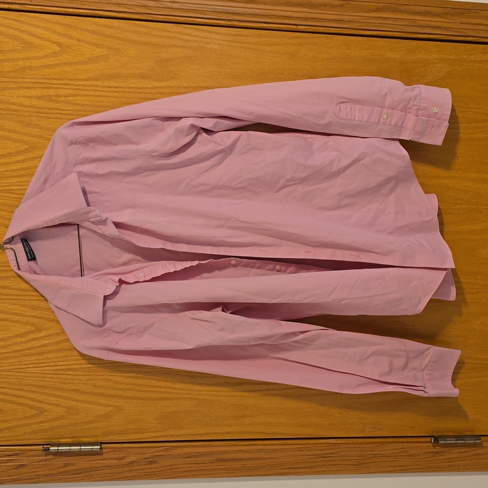 Size Medium Mens Pink Dress Shirt